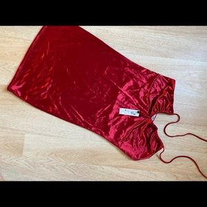 Sexy Satin Halter Dress